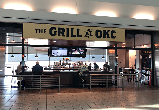 Front facing view of The Grill at OKC, Bar and Restaurant